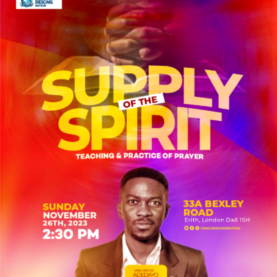 Supply Of the Spirit Part 3