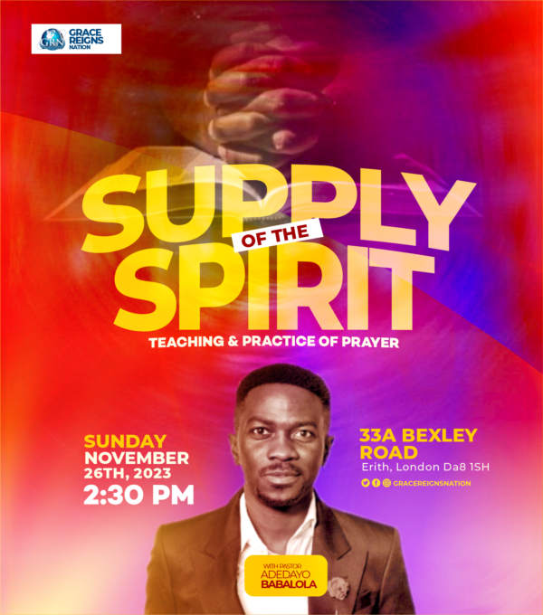 Supply Of the Spirit Part 3