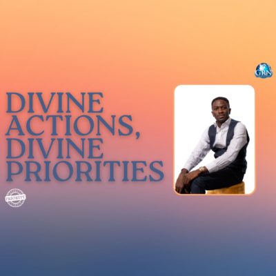 Divine Actions, Divine Priorities